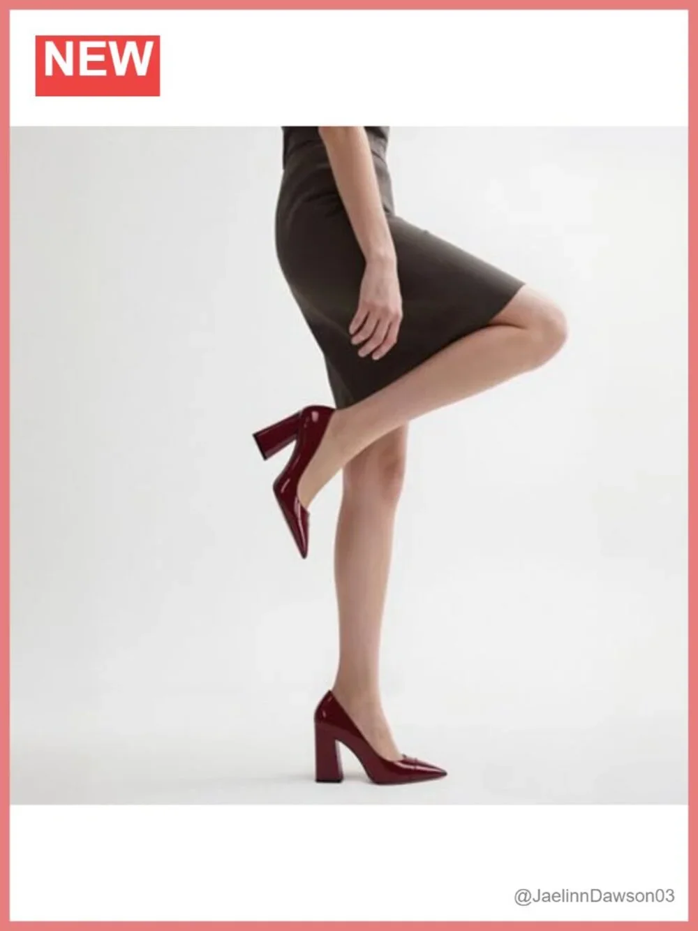 Women's Pointed Toe High Heel Slip On Pumps with Latex Insole